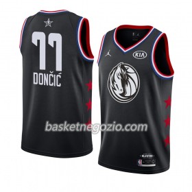 Canotte Uomo Dallas Mavericks Luka Doncic 77 2019 All-Star Jordan Brand Nero Swingman